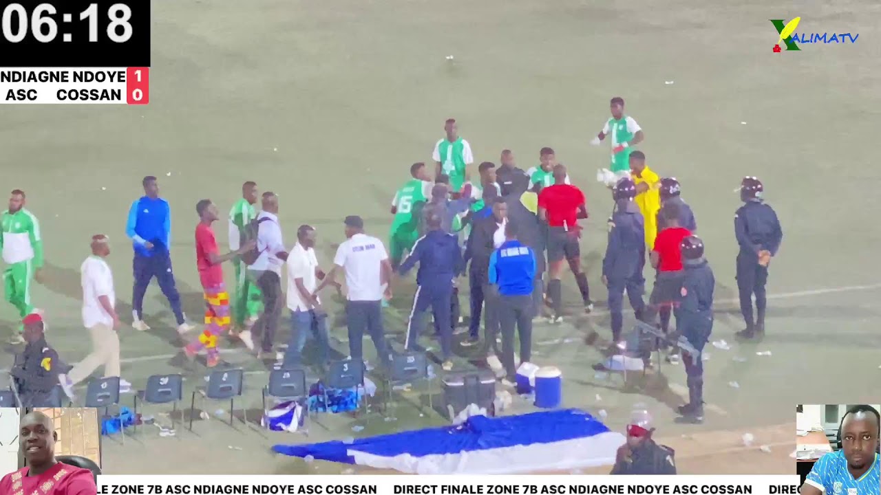 DIRECT FINALE ZONALE  ZONE 7B NDIAGNE NDOYE VS COSSAN