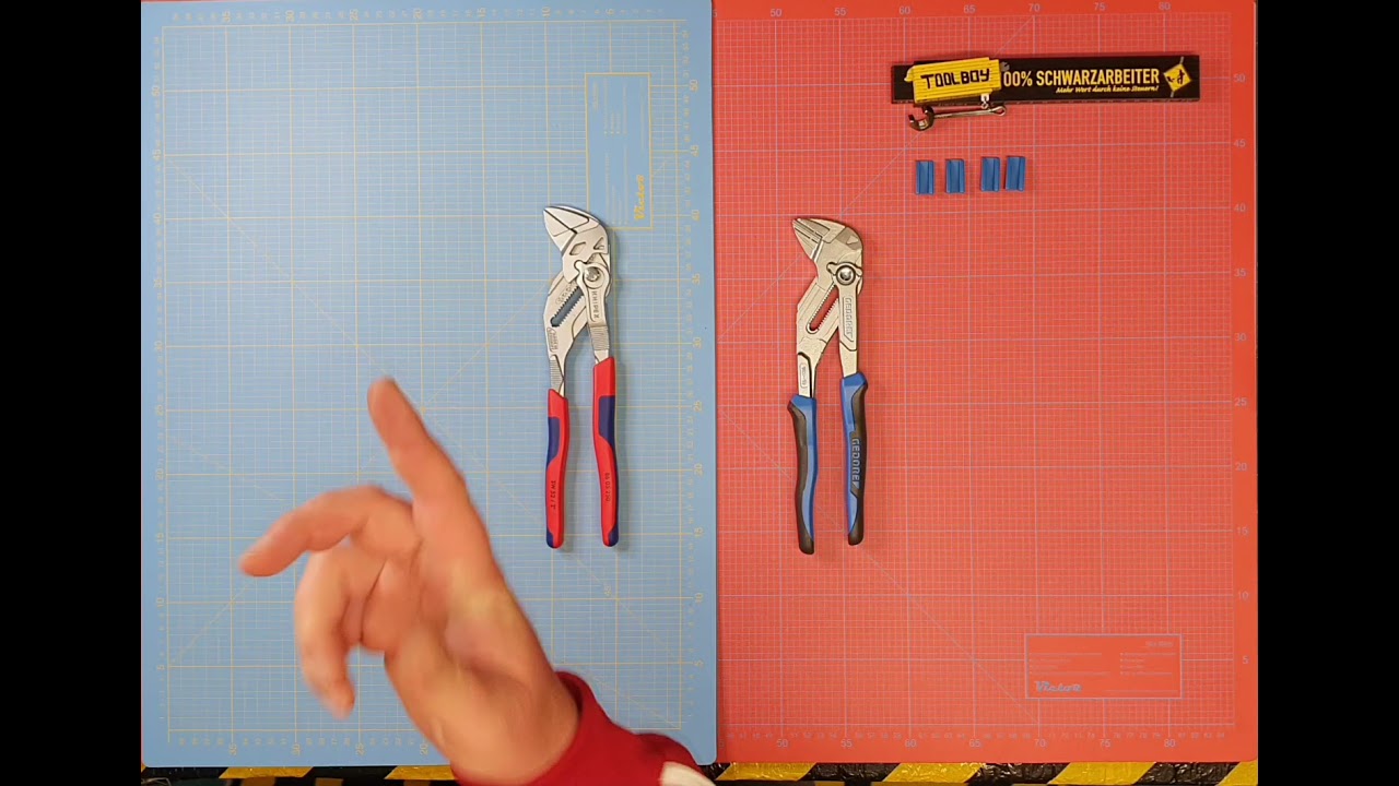 Knipex Zangenschlüssel vs. Gedore Zangenschlüssel #152