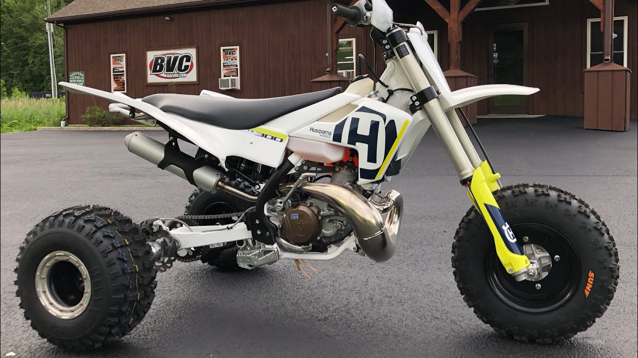 Husqvarna TX300 2-Stroke Three Wheeler Build BVC TRIKES
