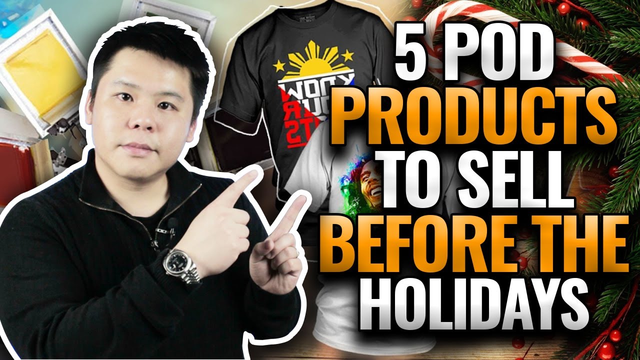 5 Print-On-Demand Products You Must Sell Before Christmas