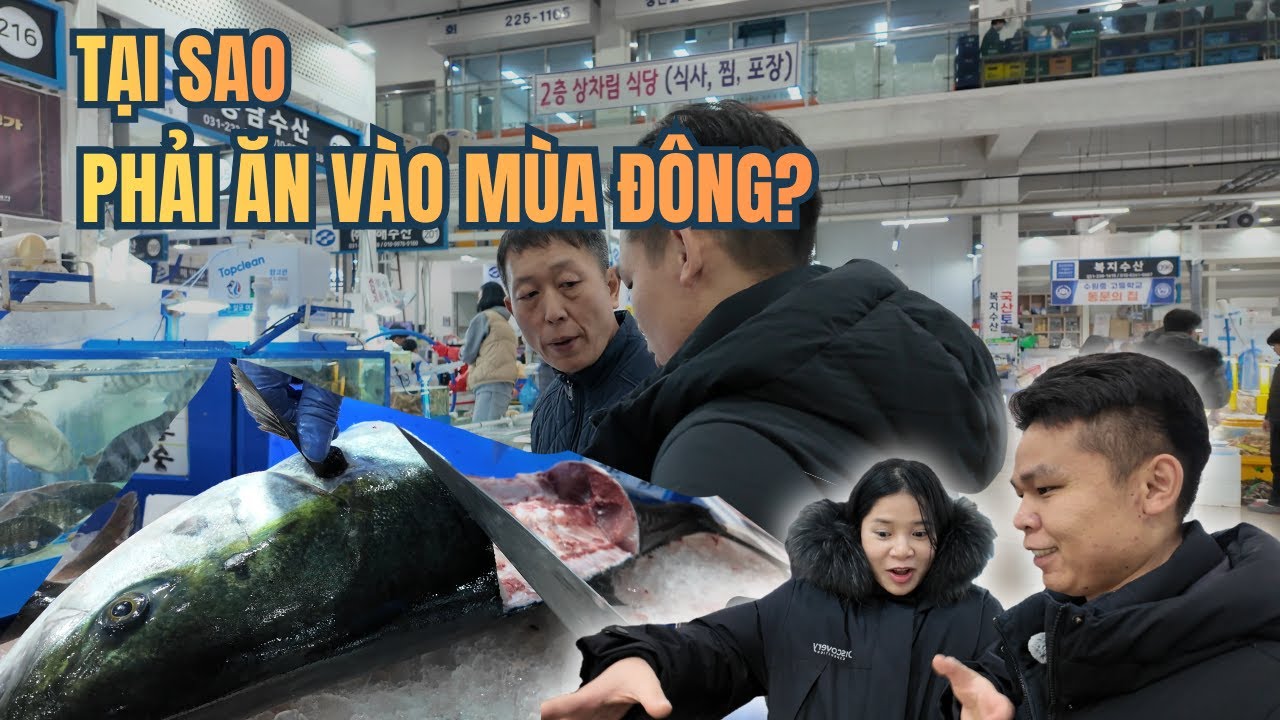 Thử món Cá Sống được săn đón nhất mùa Đông tại Hàn Quốc. 