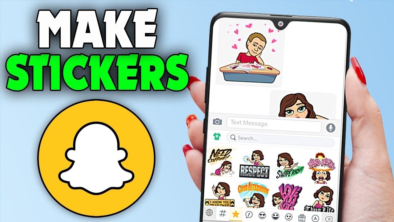 Как создавать стикеры в Snapchat (2026)