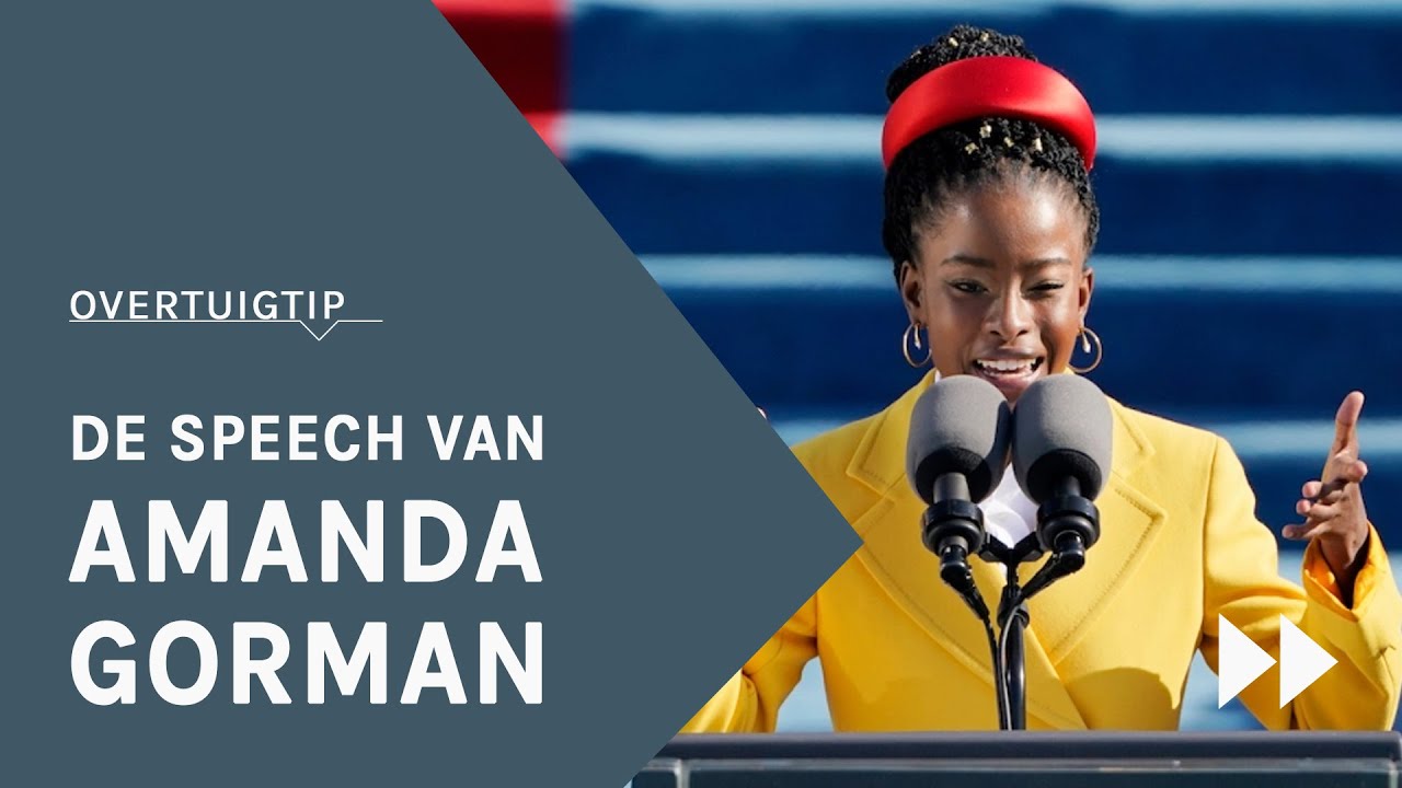Wat kun je leren van de speech van Amanda Gorman | OVERTUIGTIP