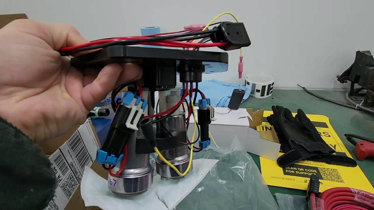 Fore fuel system install part1 f2c controller 03/04 cobra foxbody fuel tank #coyote swap