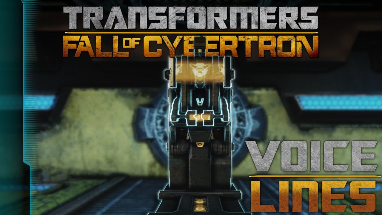 Transformers: Fall of Cybertron - Teletraan Voice Lines