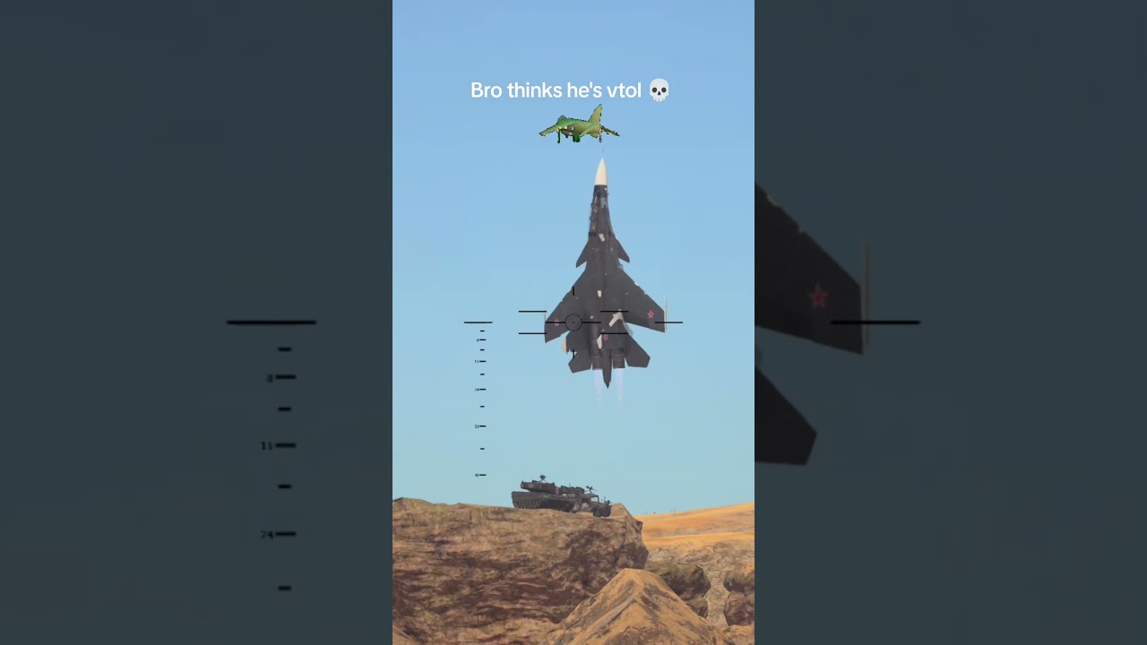 The thrust to weight ratio of the Su 30SM is crazy #warthunder