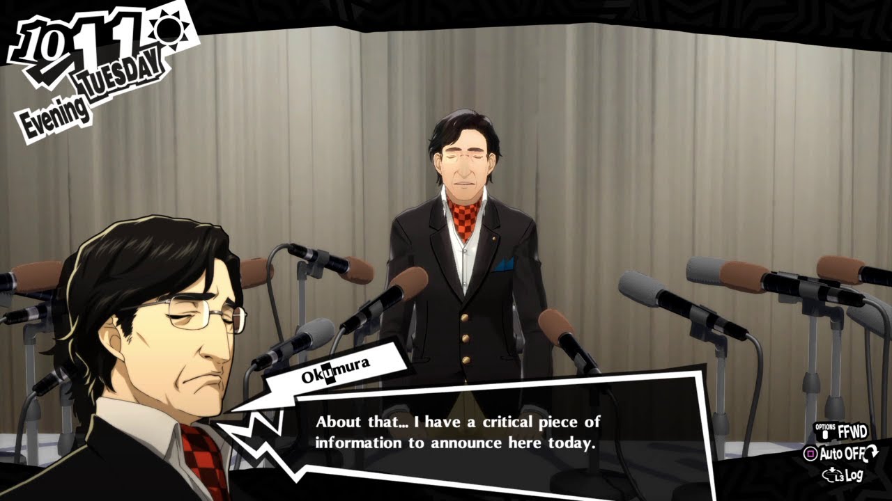 Persona 5 Royal-100% Merciless Mode-Part 137-Okumura's Confession