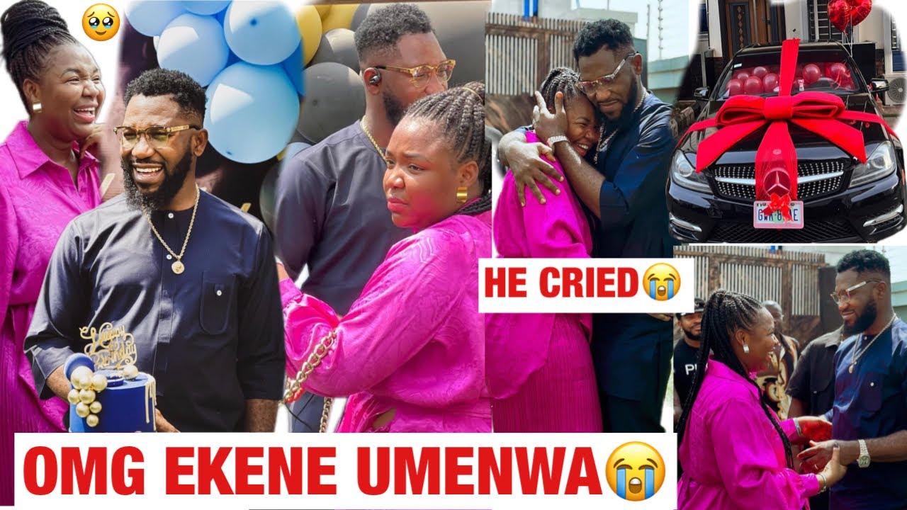 EKENE UMENWA SURPRISE HER HUSBAND WITH EXPENSIVE GIFTS ON HIS BIRTHDAY HE CRIED #ekeneumenwamovies