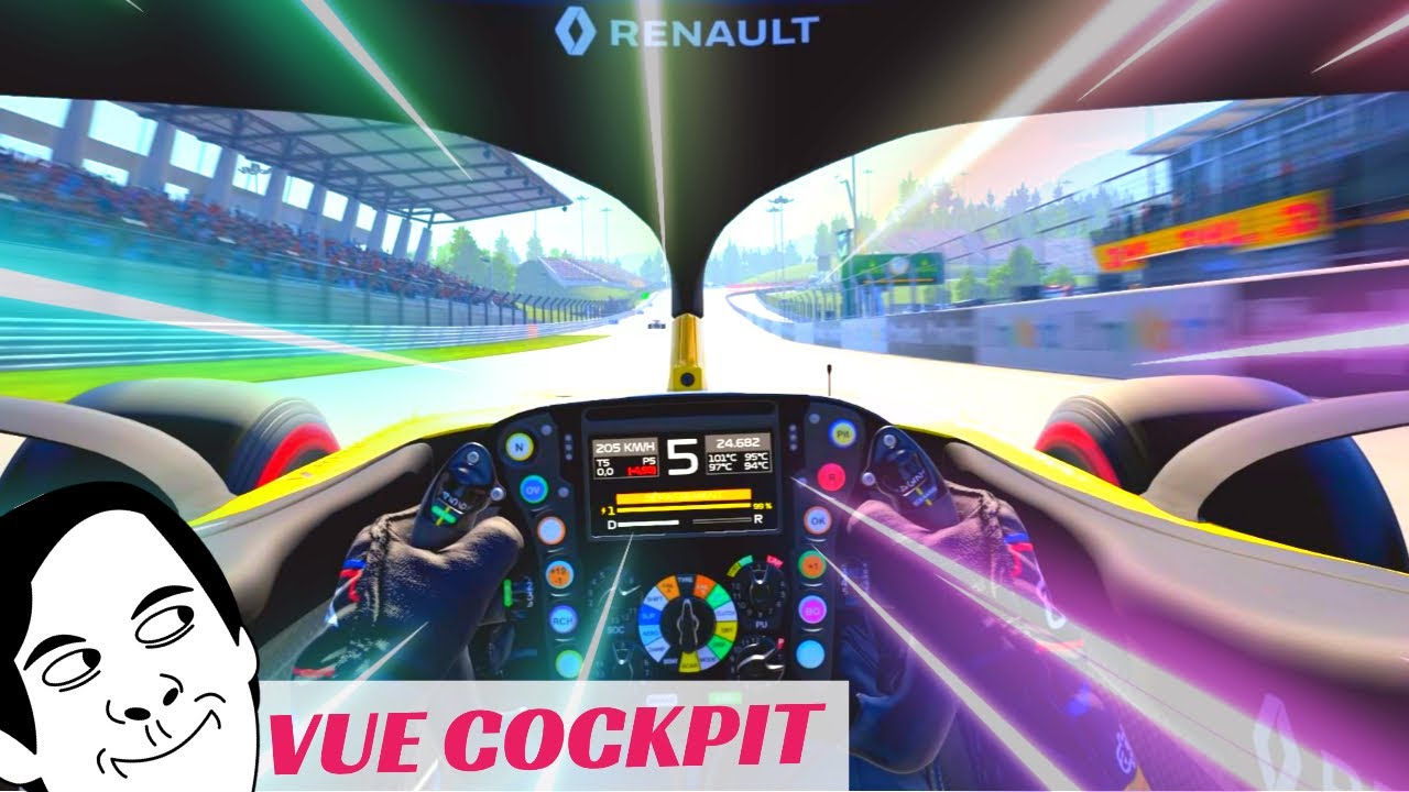 TEST DE LA VUE COCKPIT SUR F1 2020 !