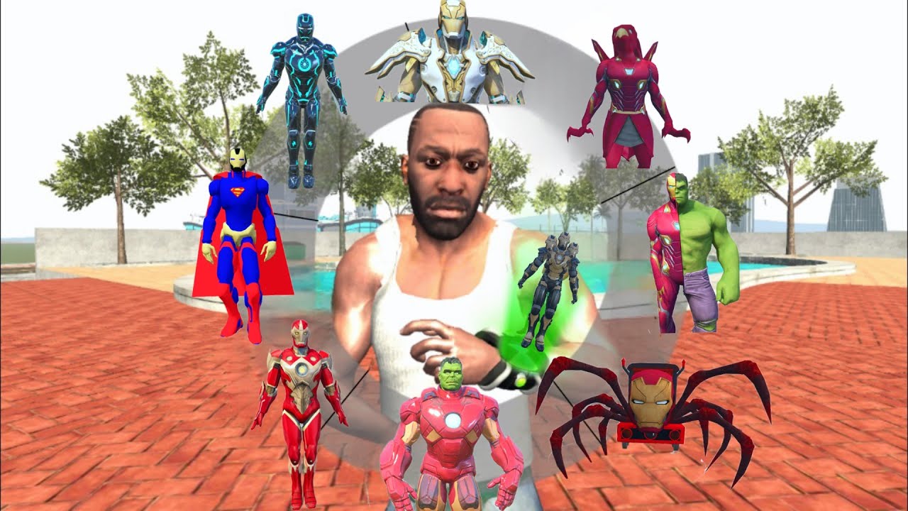 Franklin Try New Magical Watch IRONMAN Mode in Indian Bike Driving 3D!