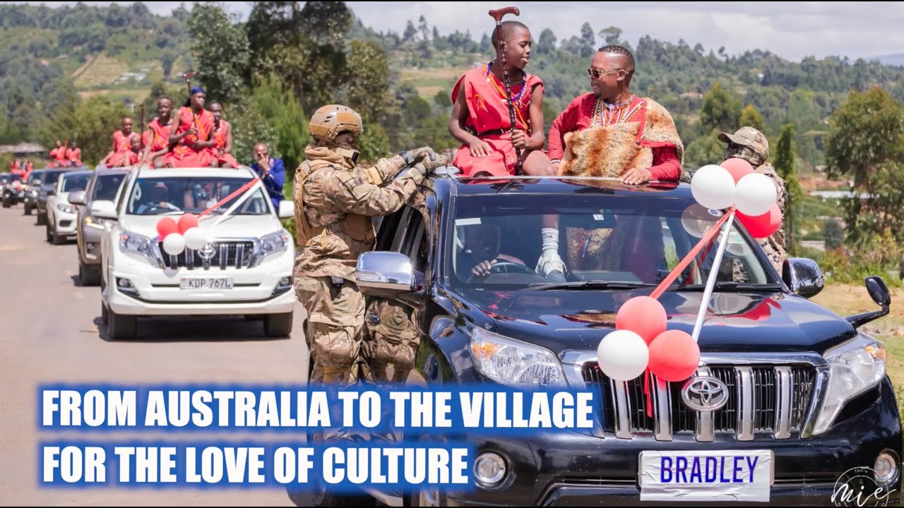 Living in Australia, Circumcised in Kenya; Kibet's love for Kalenjin Culture