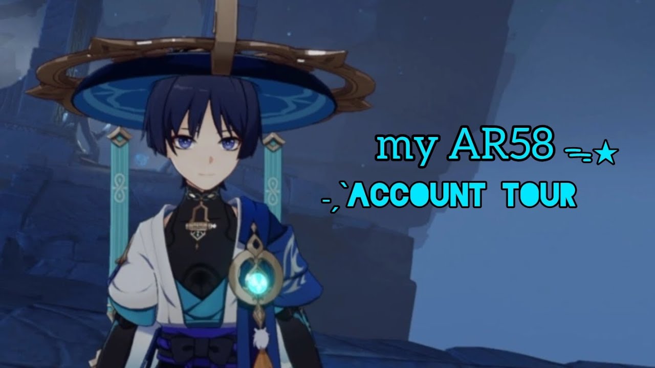 genshin AR58 account tour | genshin impact