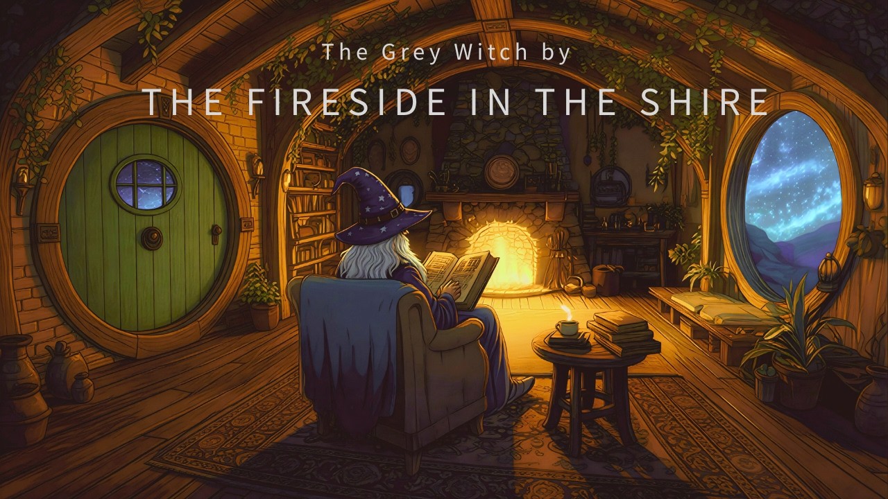Medieval Music for Reading & Rest - The Grey Witch by the Fireside in the Shire