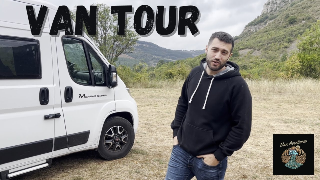 CAMPER VAN TOUR! Os enseñamos nuestra camper y como la organizamos!