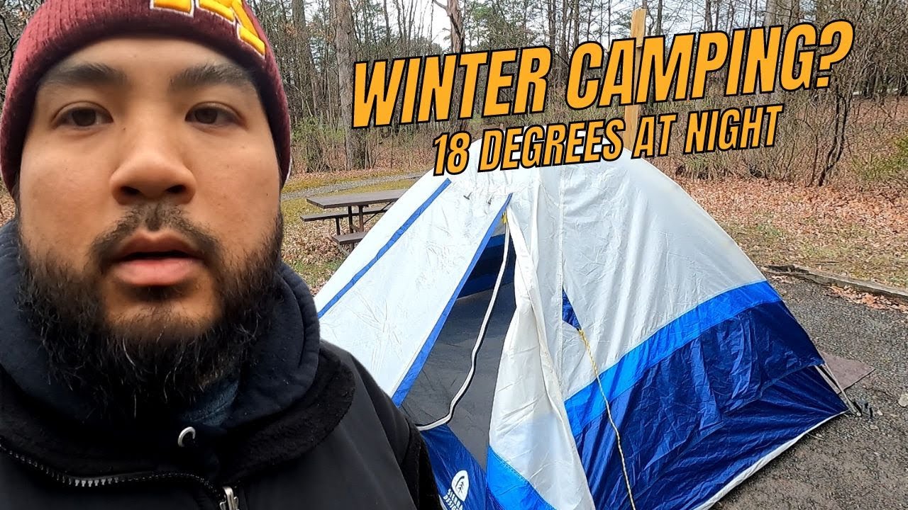 Winter Camping at Rocky Gap State Park?? 18 Degrees at Night!