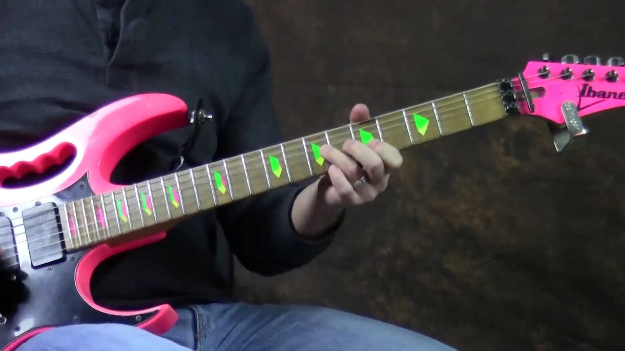 Steve Stine Guitar Lesson - Learn How To Play Rip It Out by Ace Frehley of KISS part 2