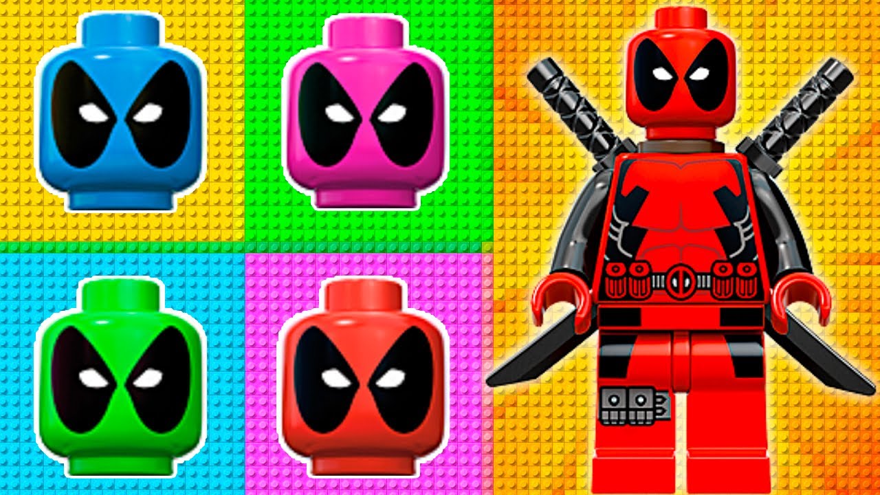 Lego Deadpool Wrong Heads Top Superheroes | Wrong Superheroes Puzzle | Can you guess?