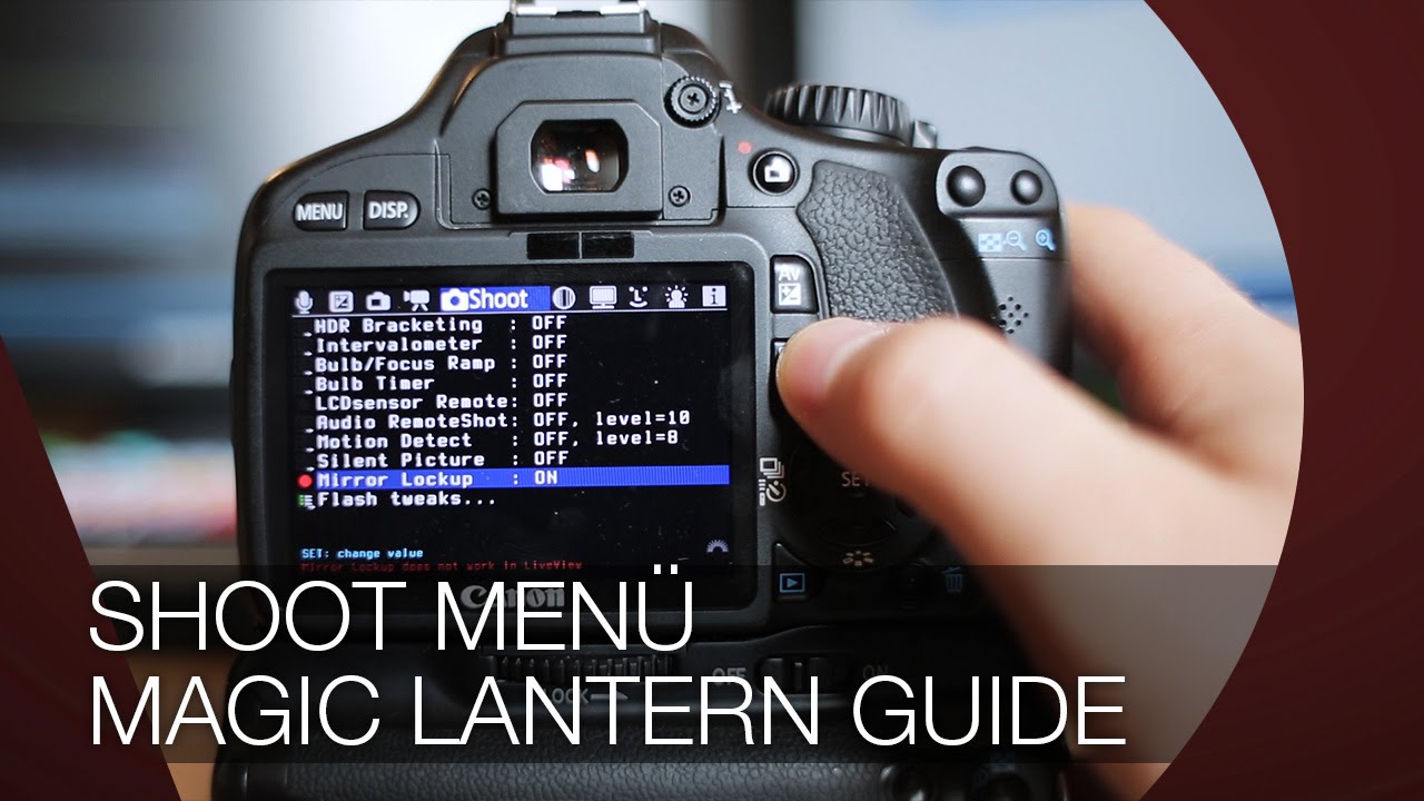Shoot Menü I DER ULTIMATIVE MAGIC LANTERN GUIDE
