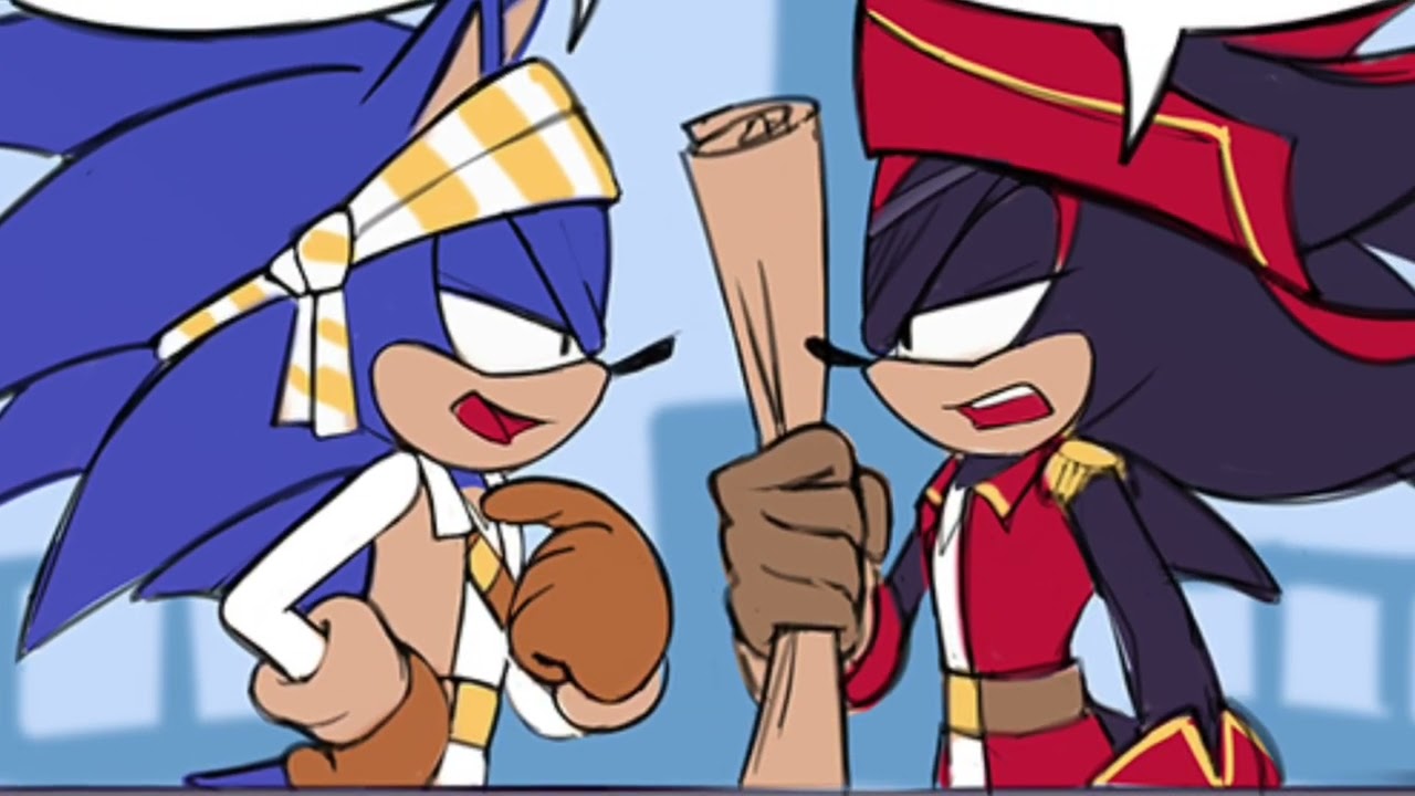 WHAT ARE YA DOIN’ !? | Hedgehogs of the Caribbean Comic Dub| {Sonic and Shadow}