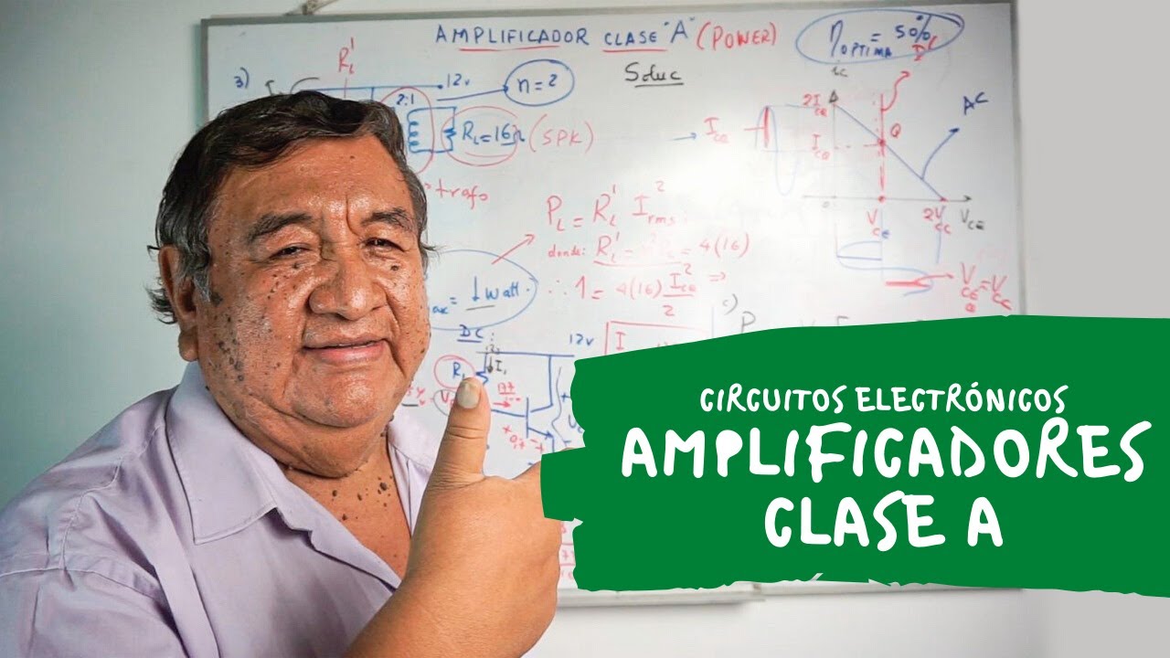 AMPLIFICADORES CLASE A | CIRCUITOS ELECTRÓNICOS AMPLIFICADORES