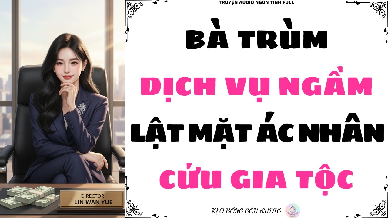 [Truyện Audio Full] BÀ TRÙM DỊCH VỤ NGẦM LẬT MẶT ÁC NHÂN, CỨU GIA TỘC | Kẹo Bông Gòn Audio