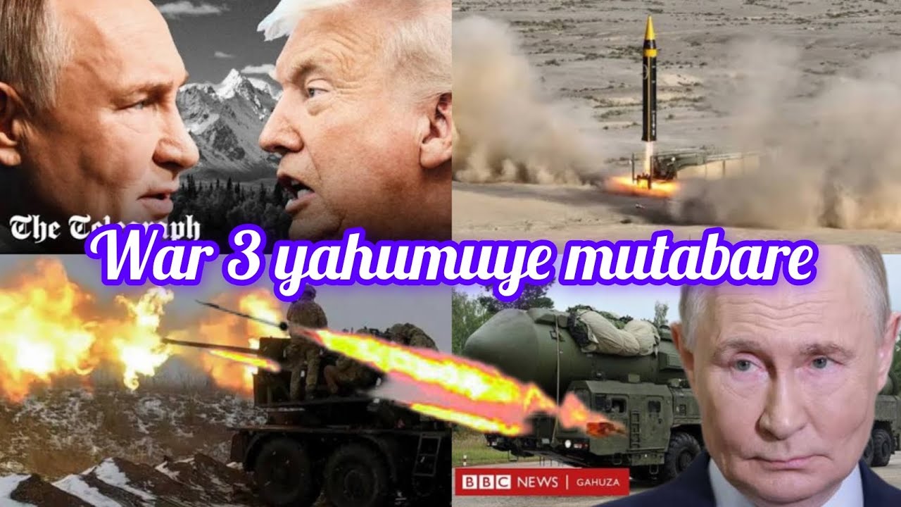 Putin muburakari, Trump arabizambije, intambara ya 3 yahumuye😭😭