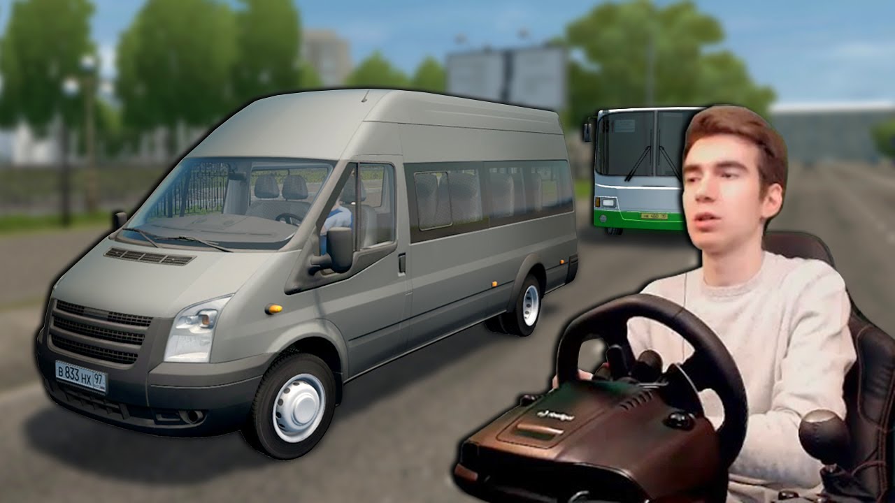 НОВЫЙ УРОВЕНЬ ПАССАЖИРСКИХ ПЕРЕВОЗОК. FORD TRANSIT - City Car Driving [1.5.9.2]