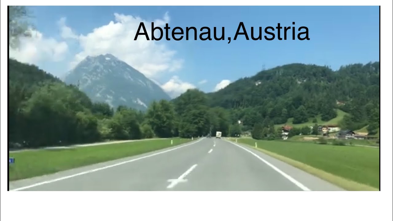 Abtenau,Austria Driving Tour-4K Video