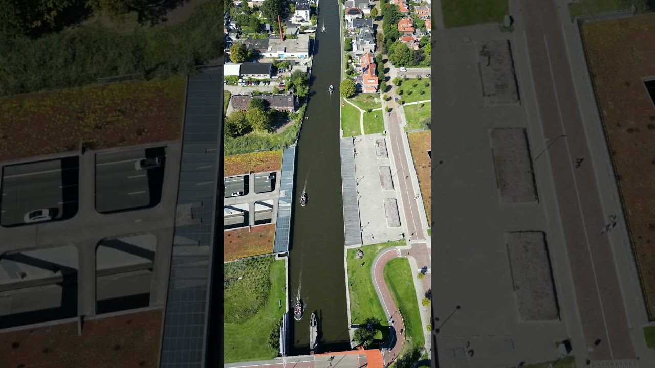 Aquaduct at Leiderdorp in The Netherlands🇳🇱😍