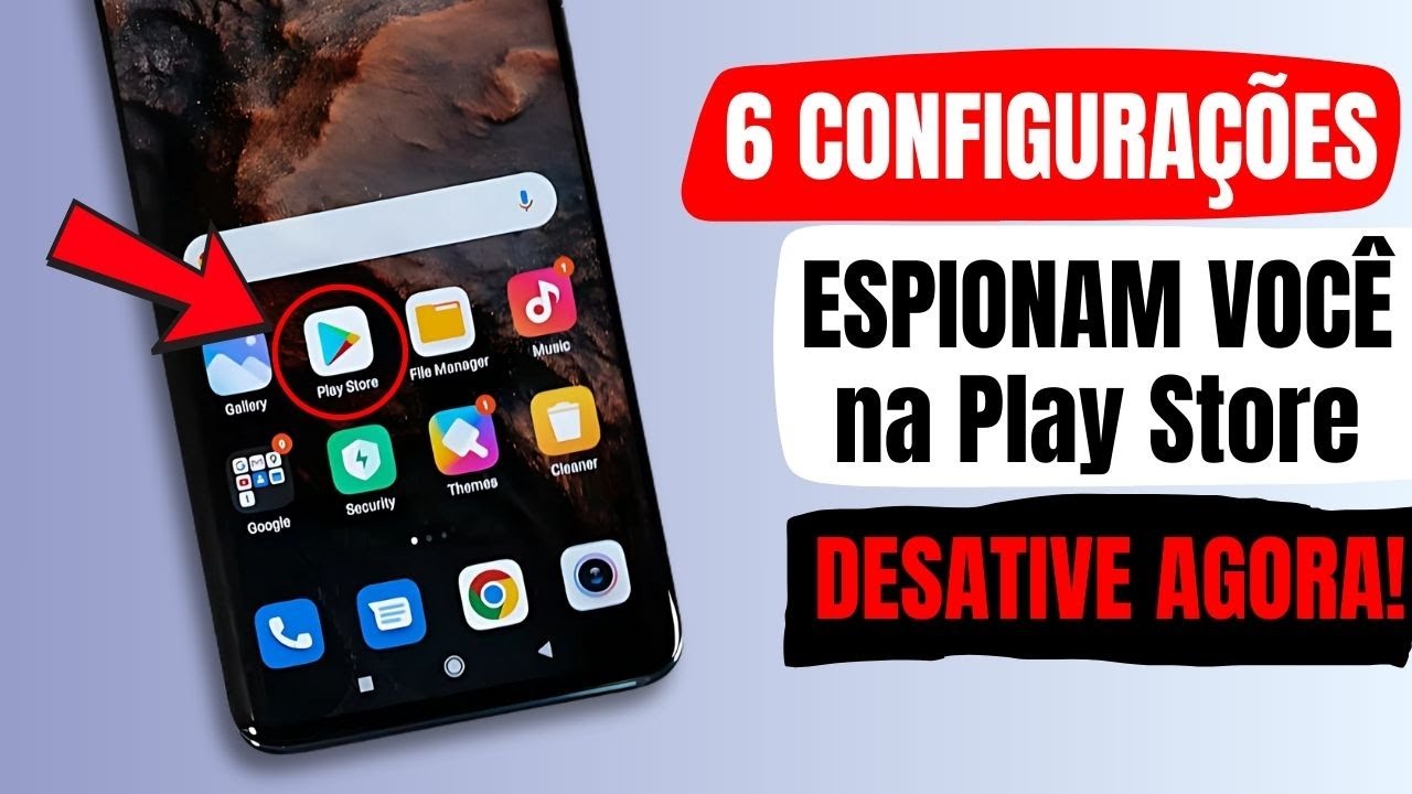 Configurações da Play Store para Bateria e Privacidade TOTAL!