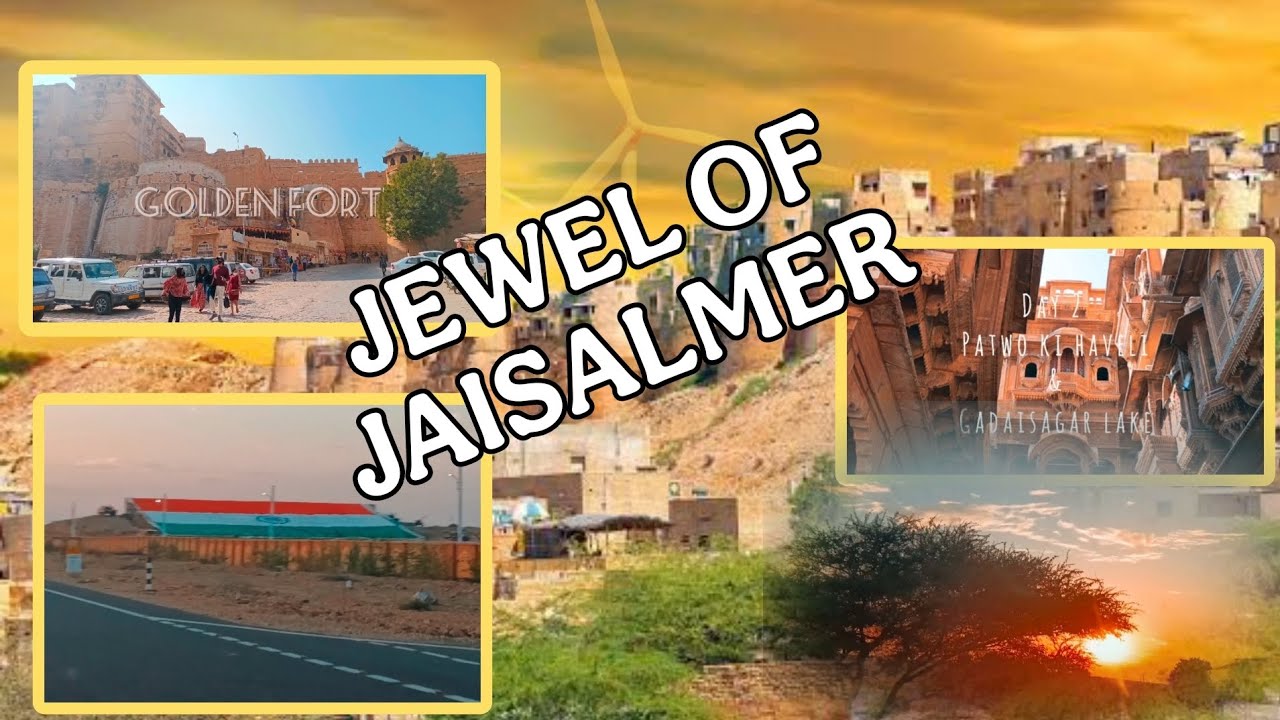 🏜️ Welcome to the Golden City: Jaisalmer! #incredibleindia @Thewanderfulguy 