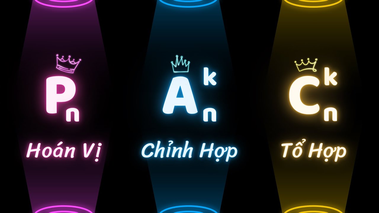 Hoán vị - Chỉnh hợp - Tổ hợp (Giải thích bản chất) | Vật Lý Chill