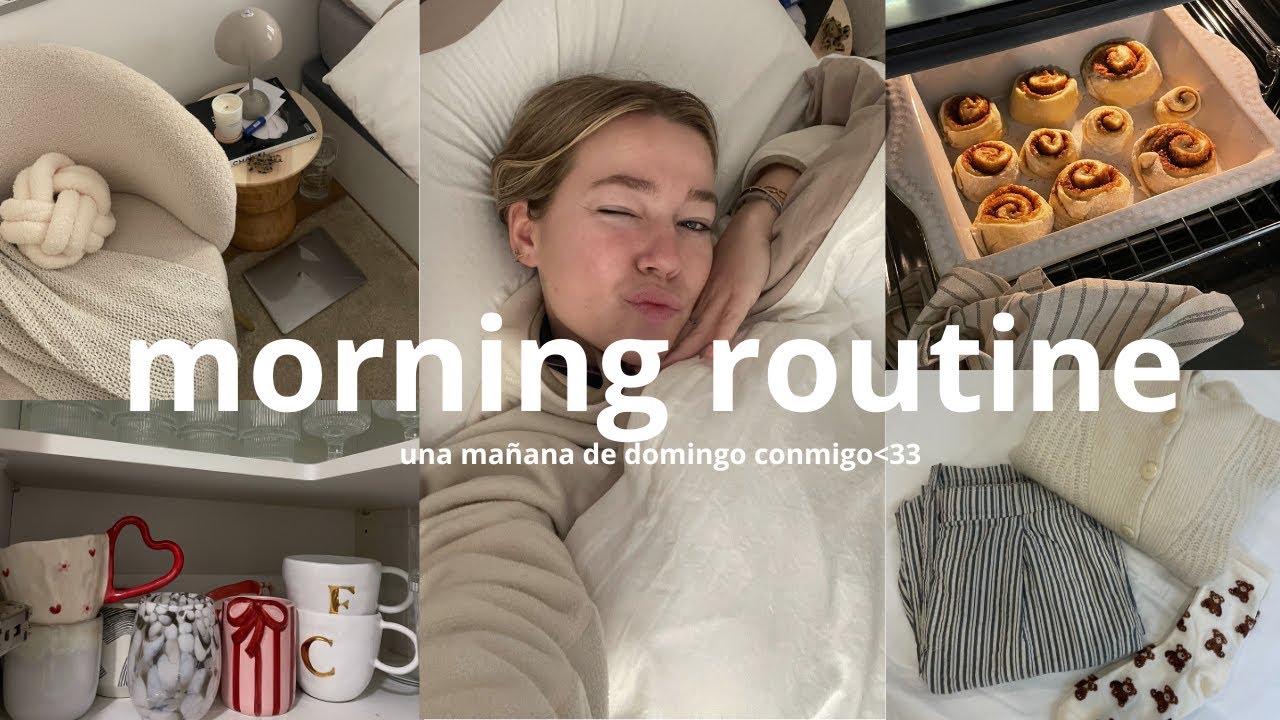 MI RUTINA DE MAÑANA un Domingo (sunday morning routine), en mi nuevo piso| Carlota Grande ♡