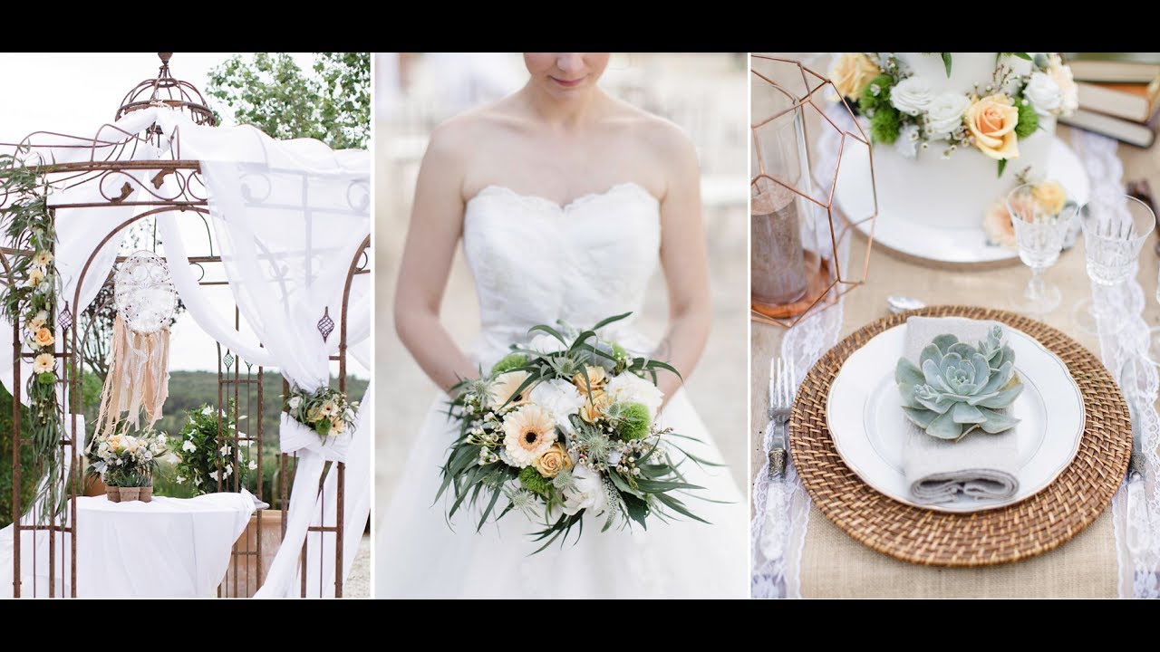 Mariage Nature Bohème Chic - HH Créations