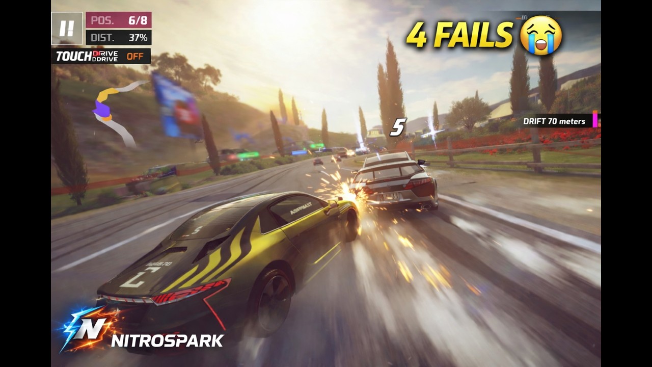 4 Races. 4 Fails 😭