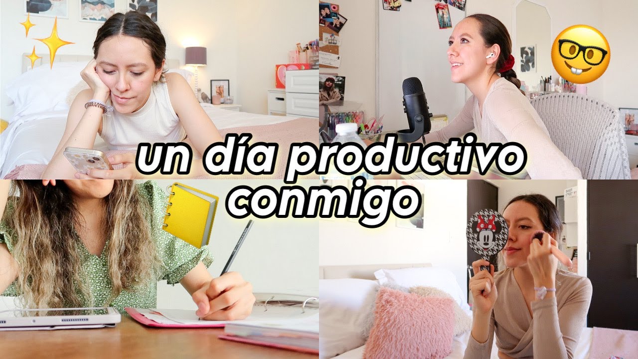 UN DÍA PRODUCTIVO CONMIGO: home office, clases de universidad, concierto, etc!!