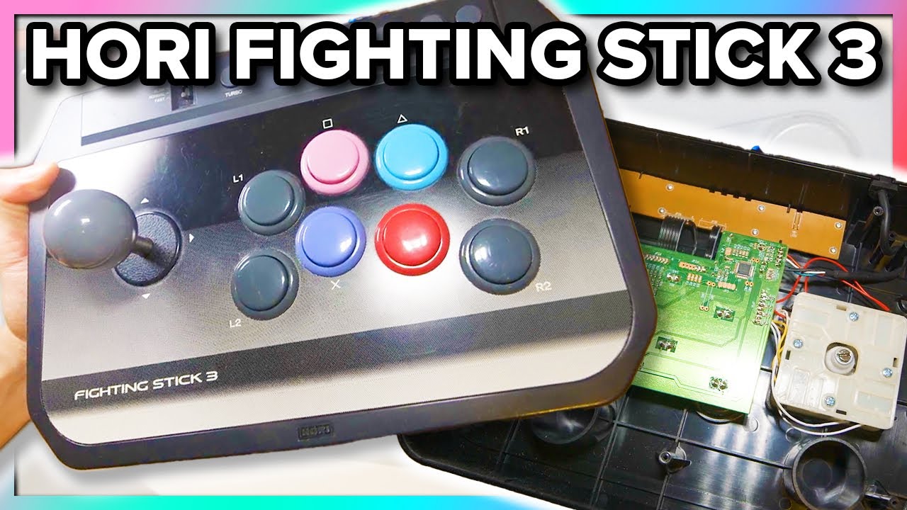 Hori Fighting Stick 3 review and teardown | An interesting stick for PS3/PC!