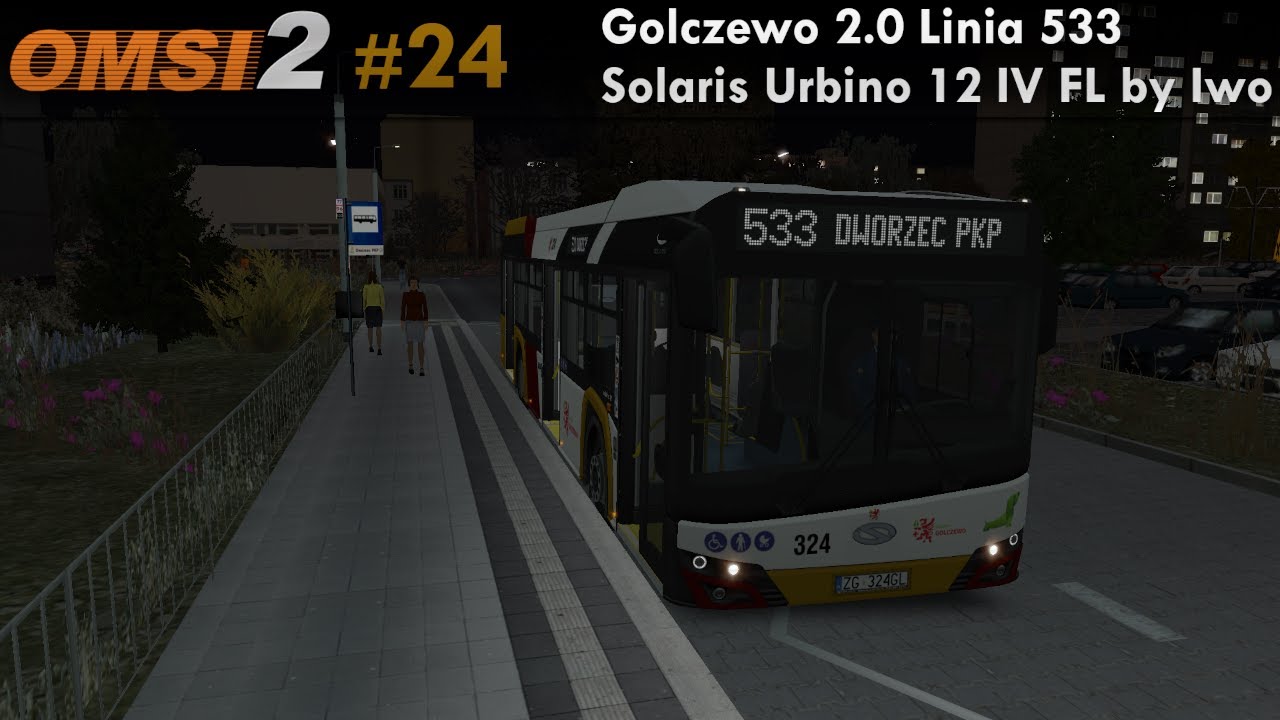 Omsi 2 #24 | Golczewo 2.0 Linia 533 | Solaris Urbino 12 IV FL by Iwo