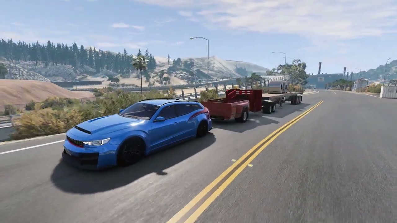 Want to drive the Sports Car, but you need that bread - BeamNG Drive
