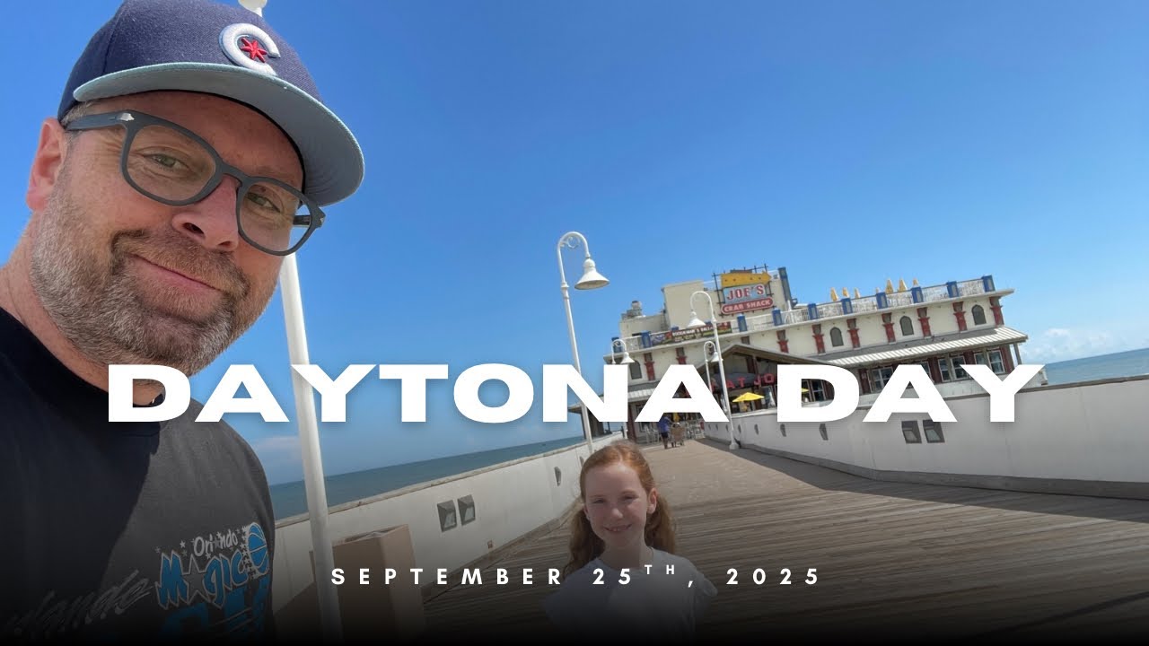 Daytona Speedway, Pier, Boardwalk, Arcade, Buc-ee’s car wash, killing wasps