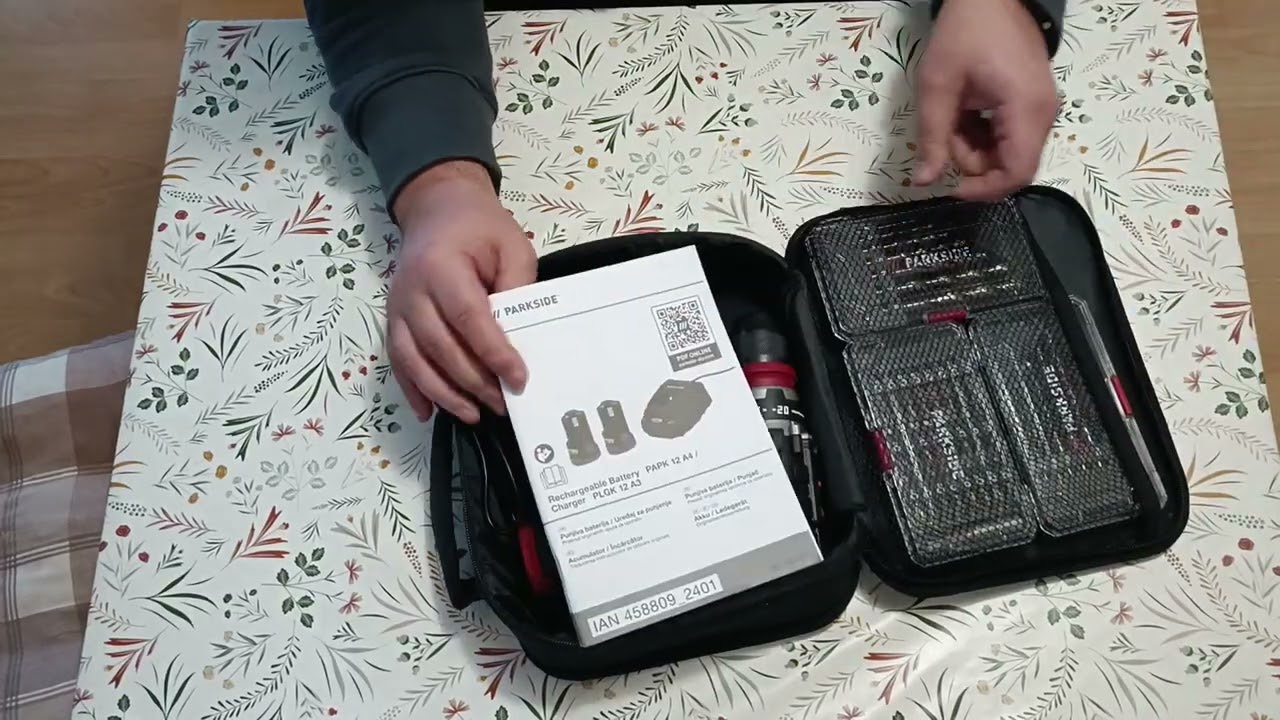 Parkside PBSPA 12 C3 mașină de găurit și înșurubat la 12V