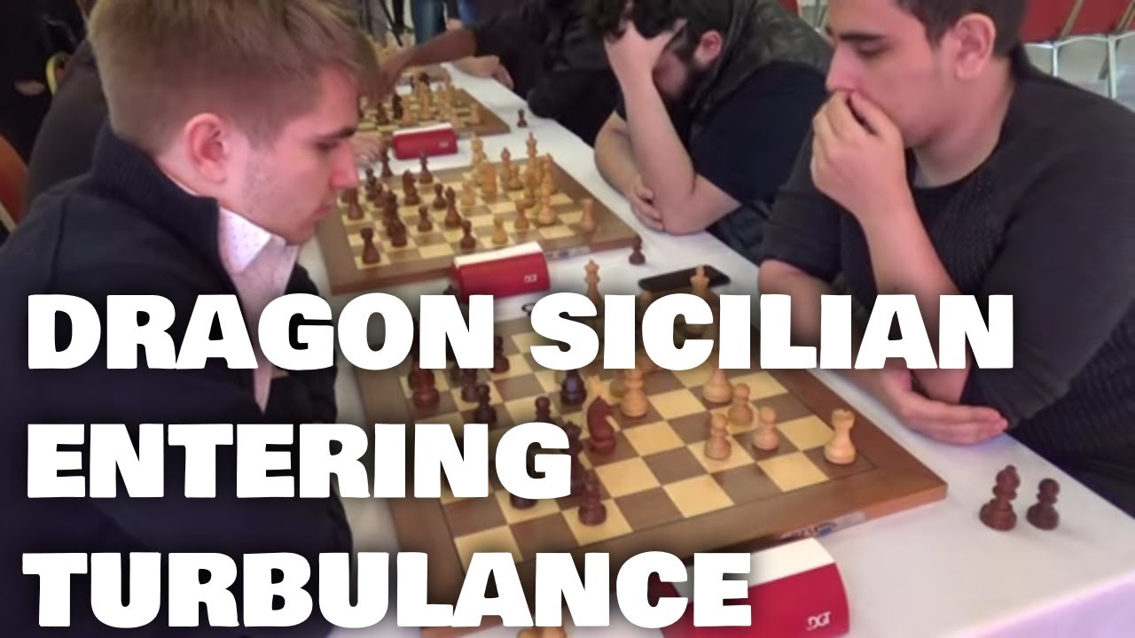 Sicilian Dragon - essence of sharp chess | Asadli - Sarana | Aeroflot Blitz