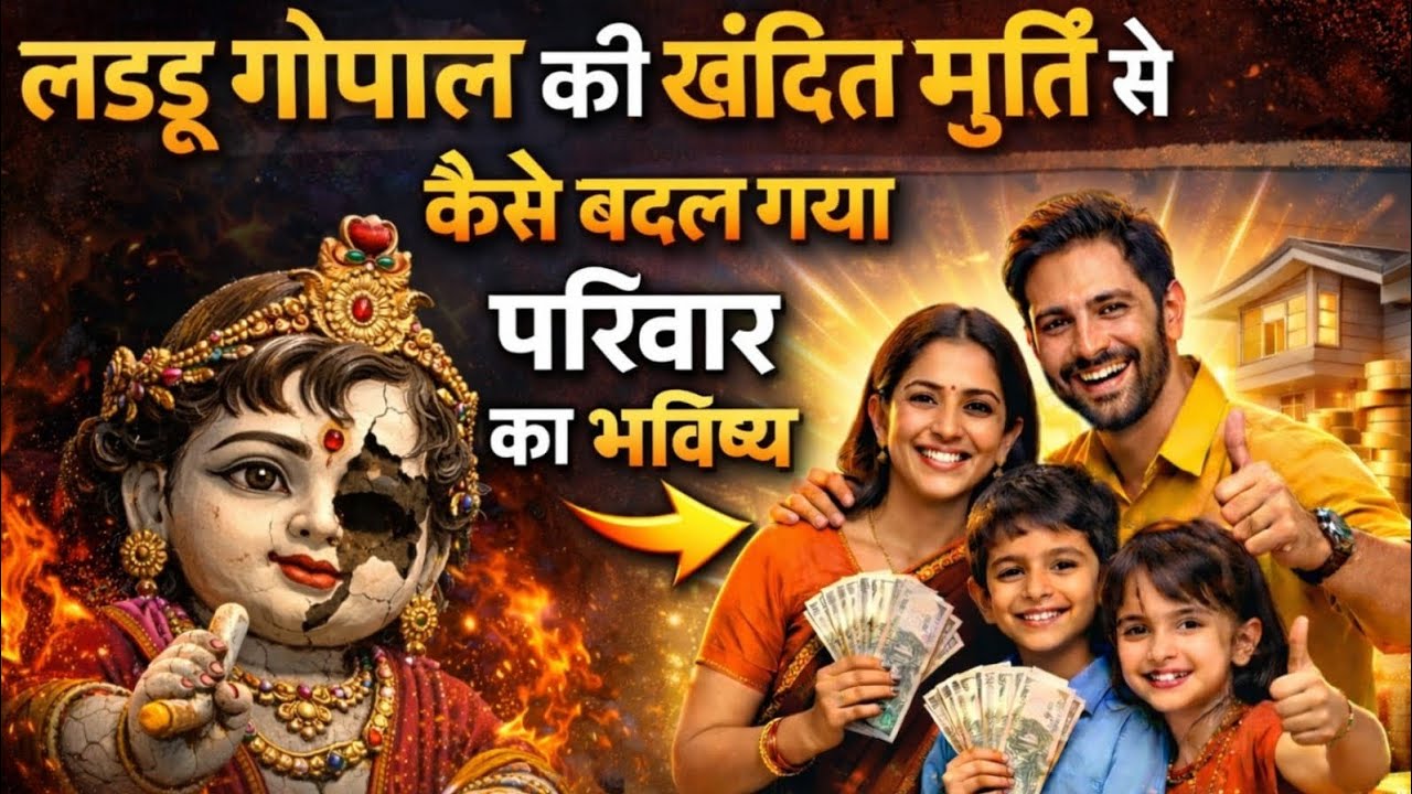 😱जो लोग अपने लड्डू गोपाल को हर जगह लेकर जाते हैं यह कहानी उनके लिए है