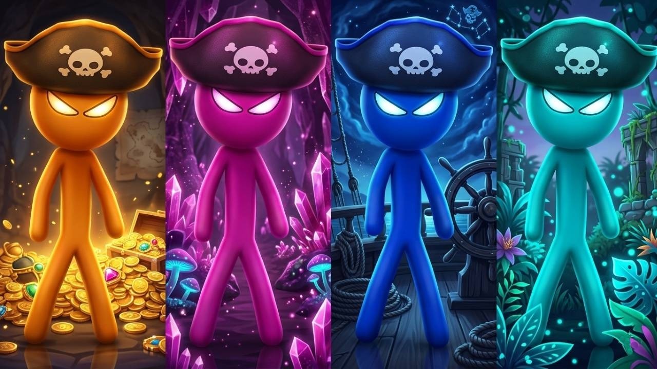 Stickman Party MINIGAMES 1 2 3 4 Player 2026 New Update Gameplay Tournament - BEST android GAMES