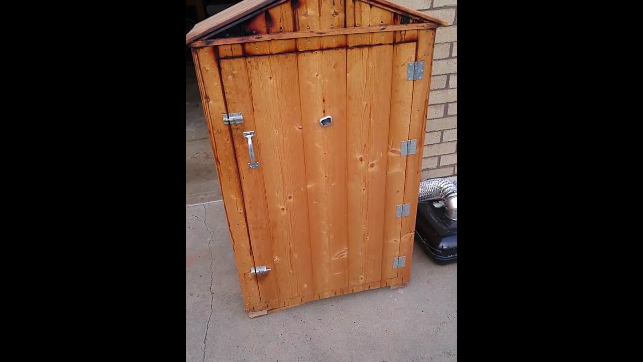 My Homemade (cold and hot) Smoker Part 1