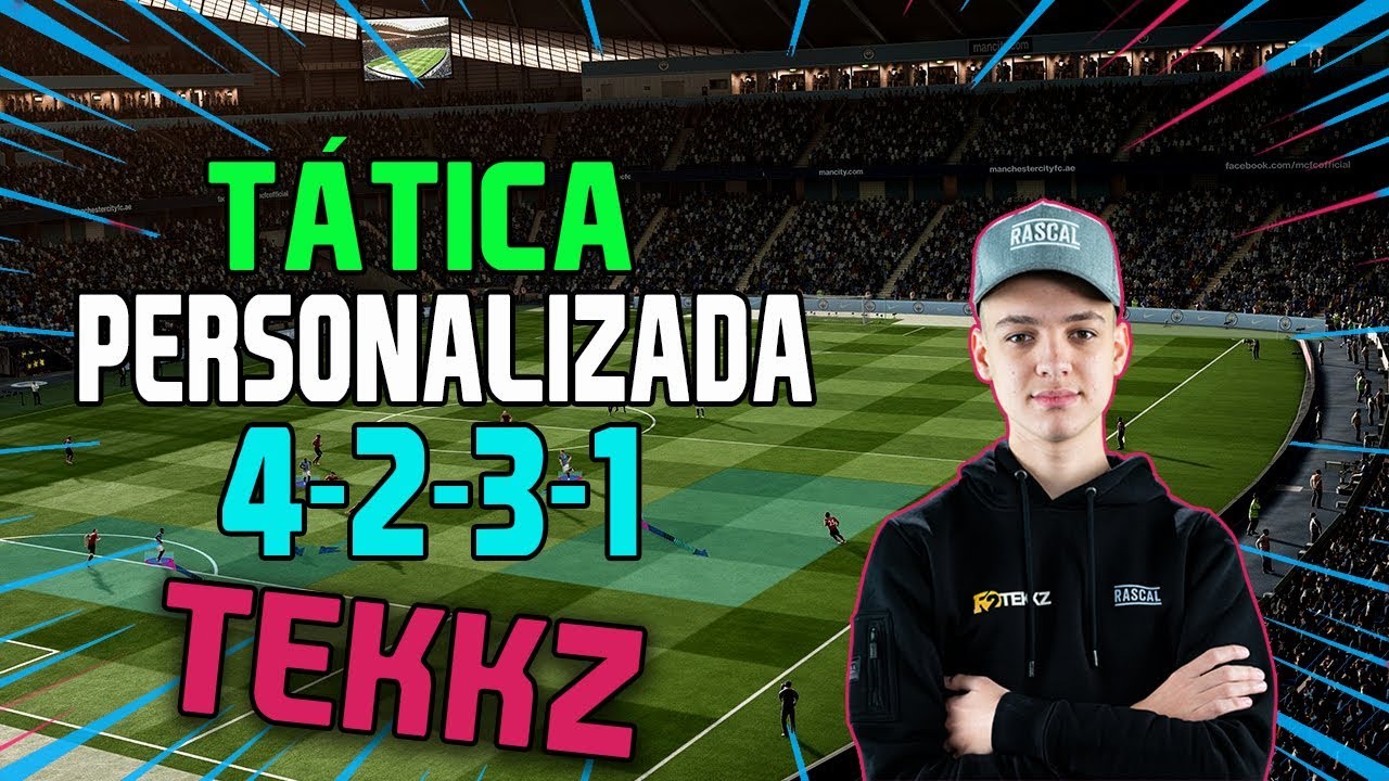 FIFA 20 - TÁTICA 4-2-3-1 TEKKZ MELHOR JOGADOR DO MUNDO!