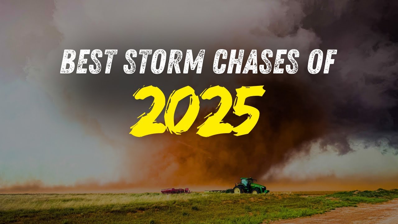 BEST of 2025 Storm Chasing: INSANE Tornado footage!