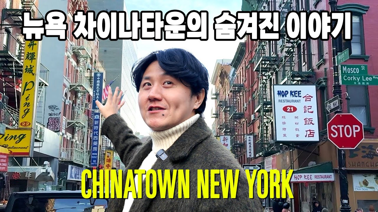 마약과 피로 얼룩진 범죄소굴에서 지금의 핫플이 된 뉴욕의 그곳! | Former Chinese Gangs' Bloodshed, New York Chinatown