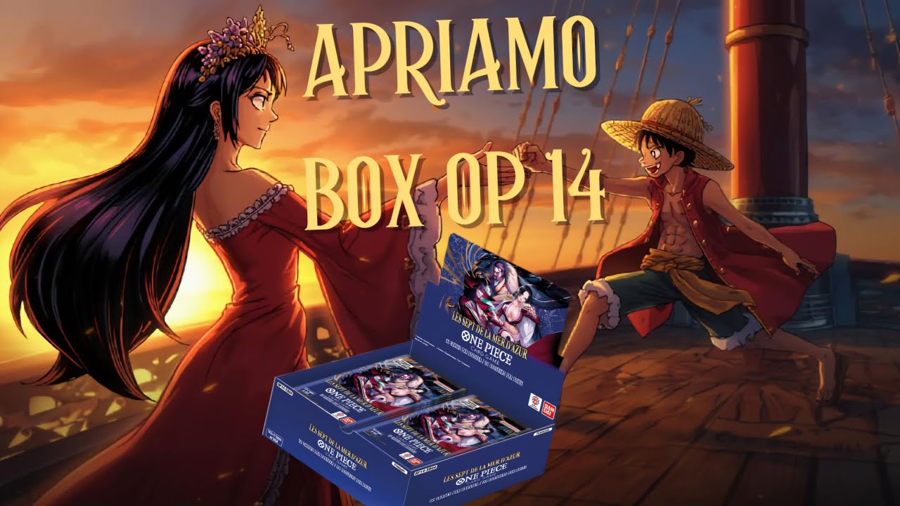Box op14 #onepiece #cardgame #onepieceitalia #anime #onepiecetcg #unboxing #tcg #manga