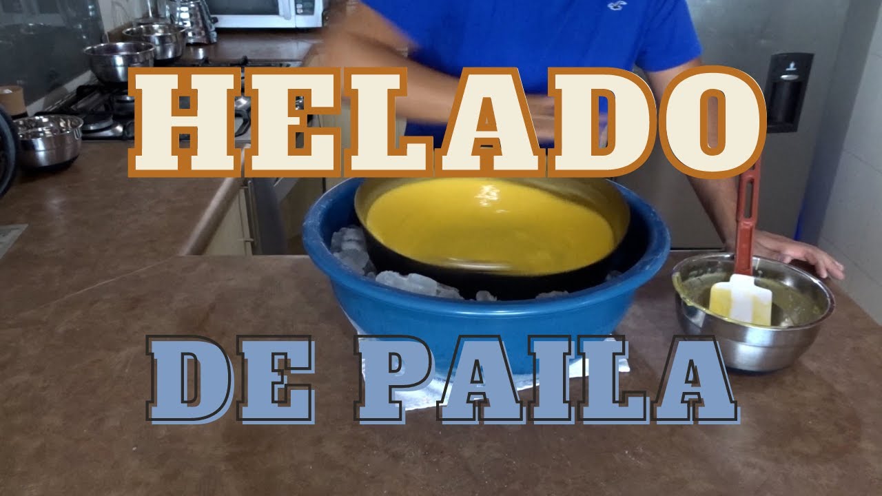HELADO DE PAILA| RECETAS ECUATORIANAS